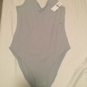 Light grey body suit tank